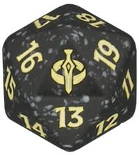 The Hobbit Prerelease Spindown Life Counter (Yellow) · Wizards of the Coast Dice