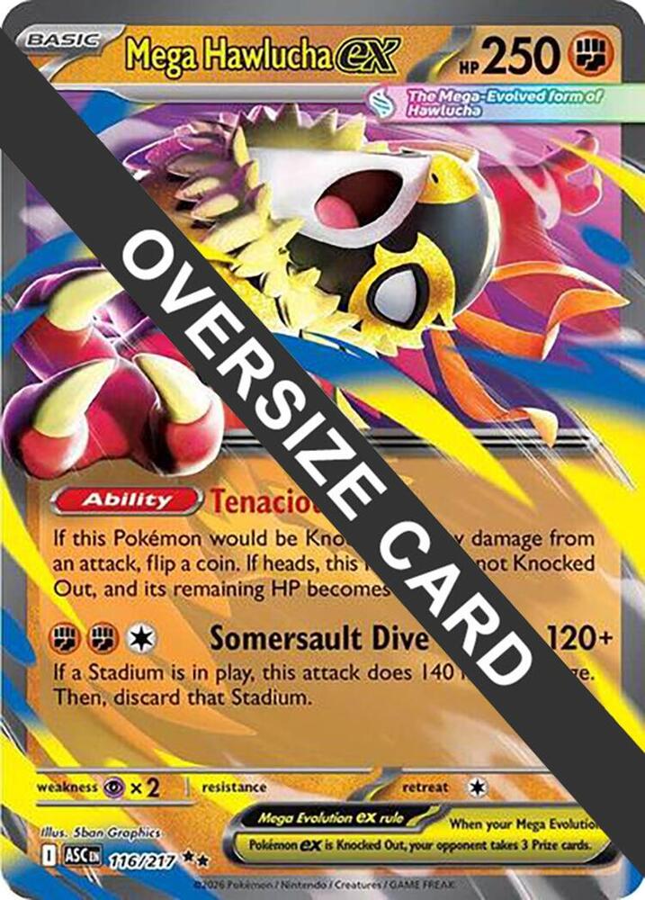Mega Hawlucha ex — 116/217
