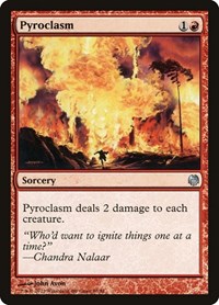 Pyroclasm - Duel Decks: Heroes vs. Monsters - Magic: The Gathering card