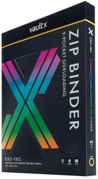 Vault X Zip Binder Exo-Tec - Unlimited Edition ME1 9 Pocket · Vault X Card Binders