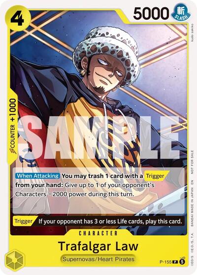 Trafalgar Law (Pirates Party 2026 Vol. 2) One Piece Promotion Cards PR One Piece card — value and price