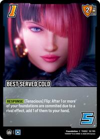 Best Served Cold - UniVersus TEKKEN 8 trading card