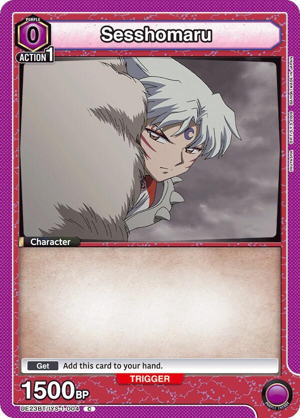 Sesshomaru (004) (Box Topper Foil)