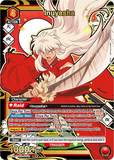 Inuyasha (046) (SR*) (Box Topper Gold Foil) card