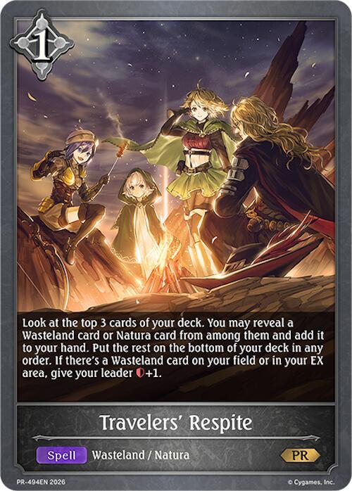 Travelers' Respite - Shadowverse: Evolve Promo Cards - Shadowverse