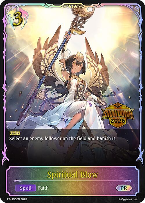 Spiritual Blow - Shadowverse: Evolve Promo Cards - Shadowverse