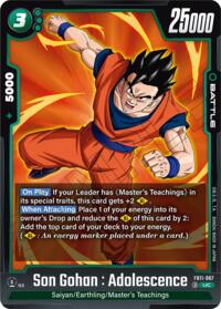 Son Gohan : Adolescence - FB11-067 (FB11-067) card