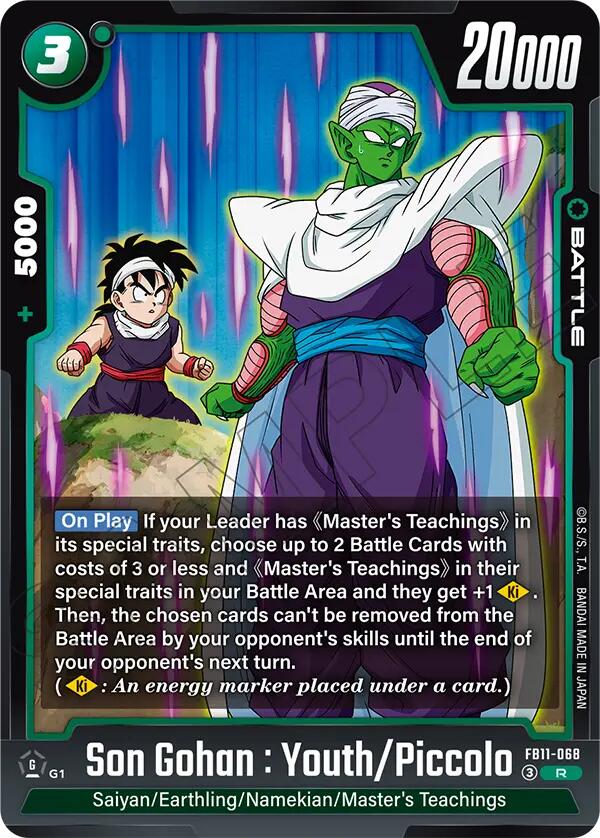 Son Gohan : Youth/Piccolo