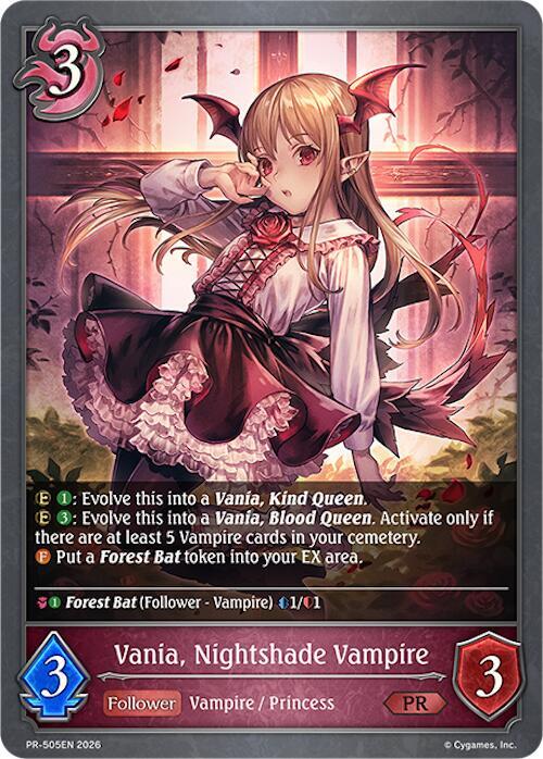 Vania, Nightshade Vampire