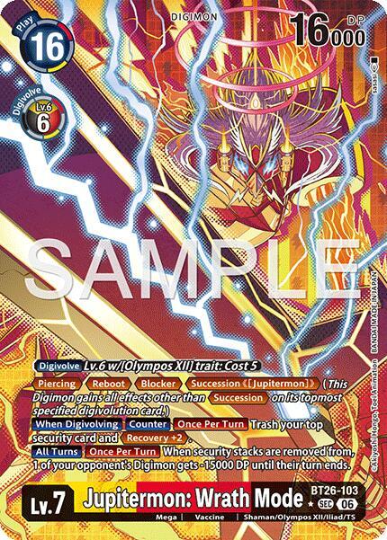 Jupitermon: Wrath Mode (Alternate Art)