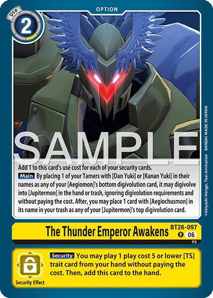 The Thunder Emperor Awakens