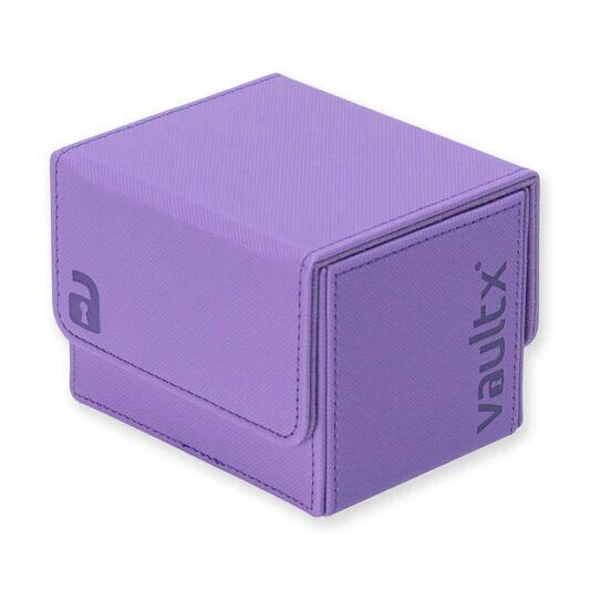 Vault X Exo-Tec Sideloading Deck Box 100+ - Just Purple - Vault X