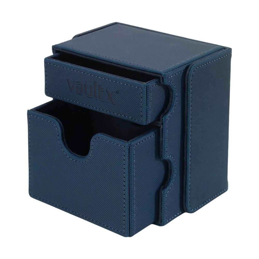 Vault X Exo-Tec Game Box 100+ - Navy Blue - Vault X Deck Boxes