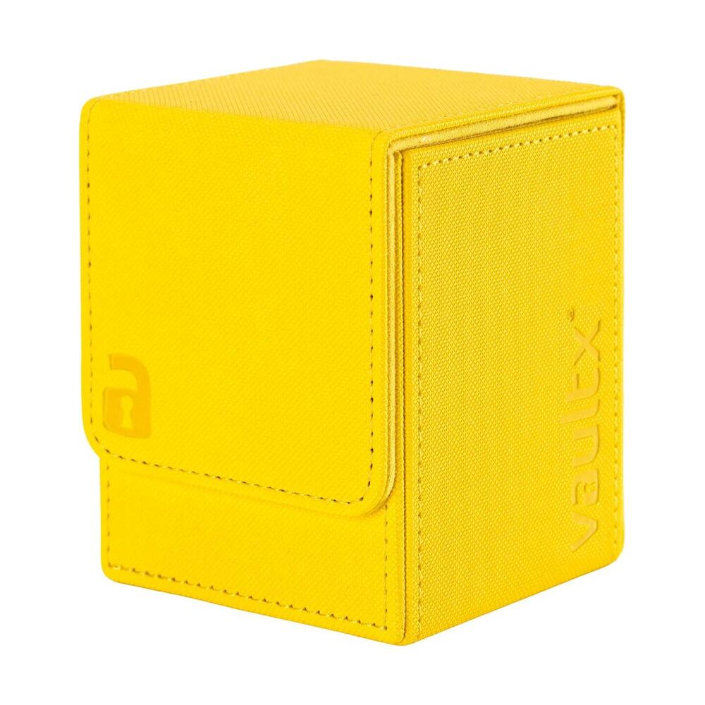 Vault X Exo-Tec Toploading Deck Box 80+ - Yellow - Vault X Deck