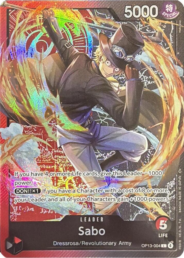 Full Sabo (Sound Loader Ace and Sabo Edition 2026) card