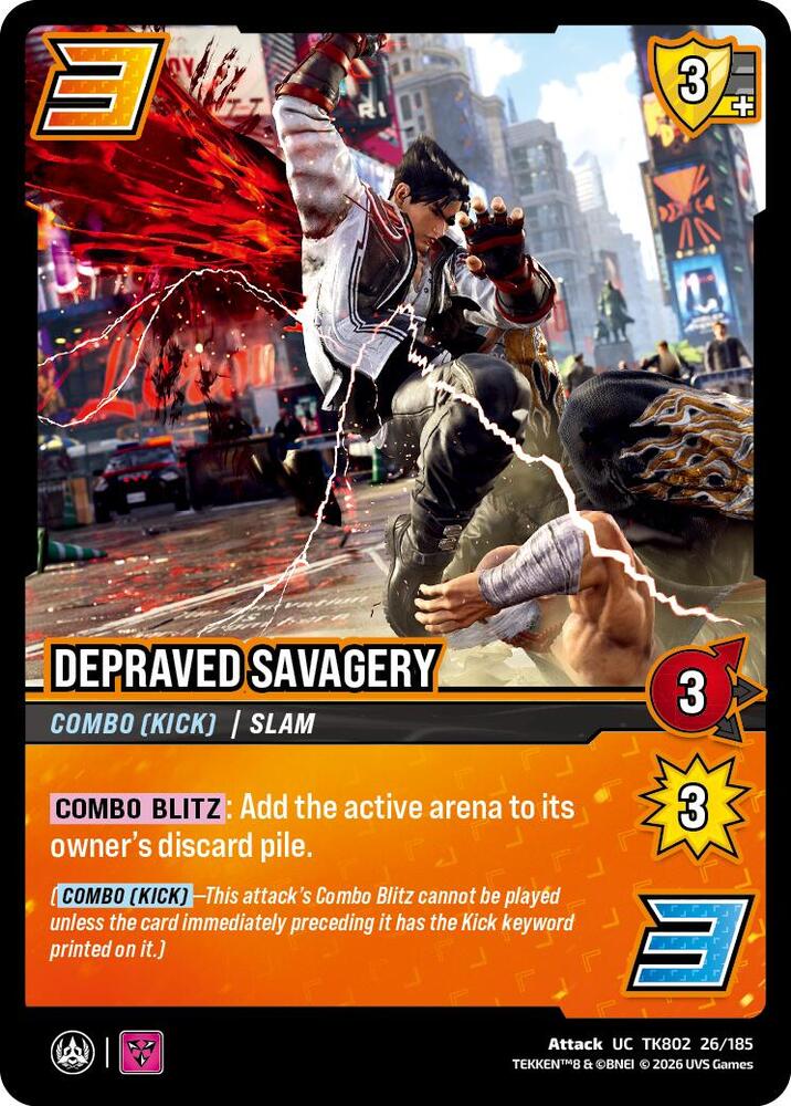 Depraved Savagery - TEKKEN 8 - UniVersus - TCGplayer.com