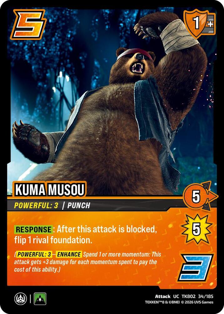 motto_kuma session.SESSION.×FROM SCRATCH Kuma Musou - TEKKEN 8 - UniVersus - TCGplayer.com