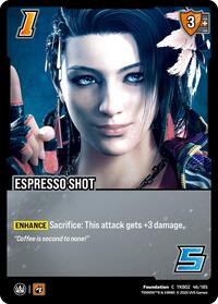 Espresso Shot - UniVersus TEKKEN 8 trading card