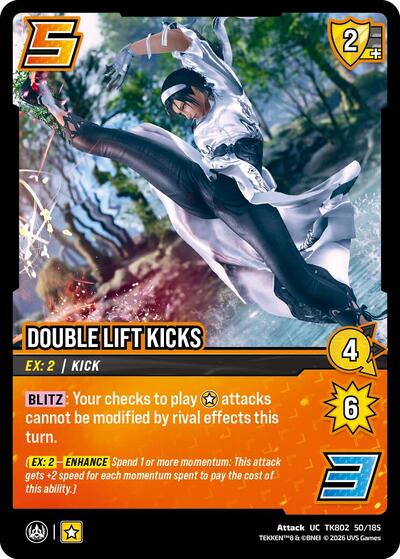 Double Lift Kicks
