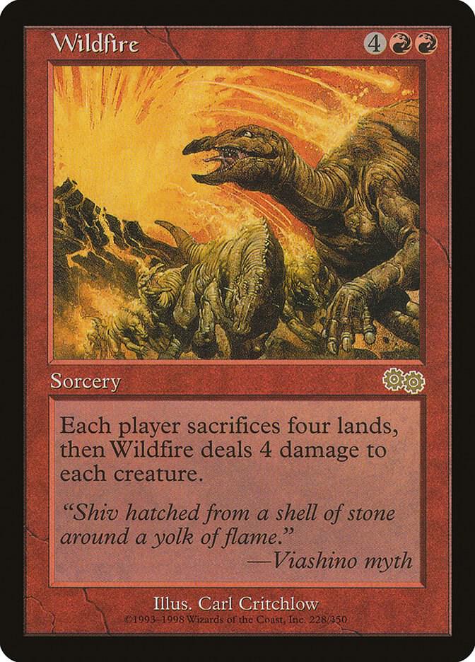 Wildfire - Urza's Saga - Magic: The Gathering - TCGplayer.com
