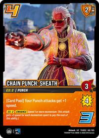 Chain Punch: Sheath - UniVersus TEKKEN 8 trading card