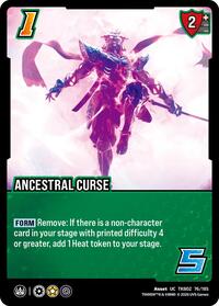 Ancestral Curse - UniVersus TEKKEN 8 trading card
