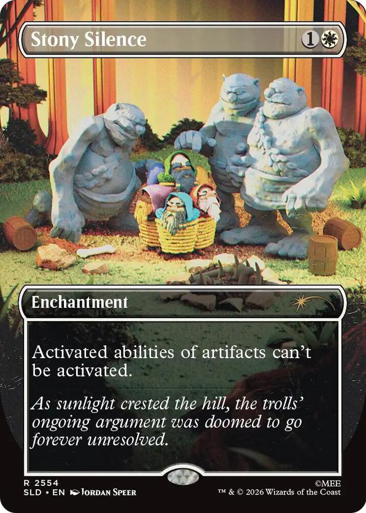 Stony Silence, Secret Lair Drop Series card number 2554