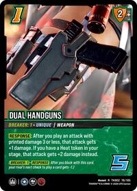 Dual Handguns - UniVersus TEKKEN 8 trading card