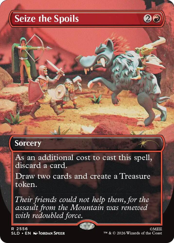 Seize the Spoils, Secret Lair Drop Series card number 2556