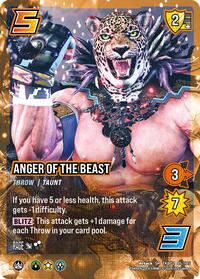 Anger Of The Beast - UniVersus TEKKEN 8 trading card