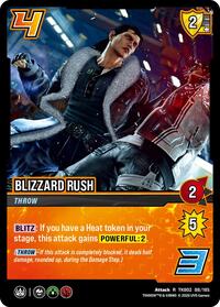 Blizzard Rush - UniVersus TEKKEN 8 trading card