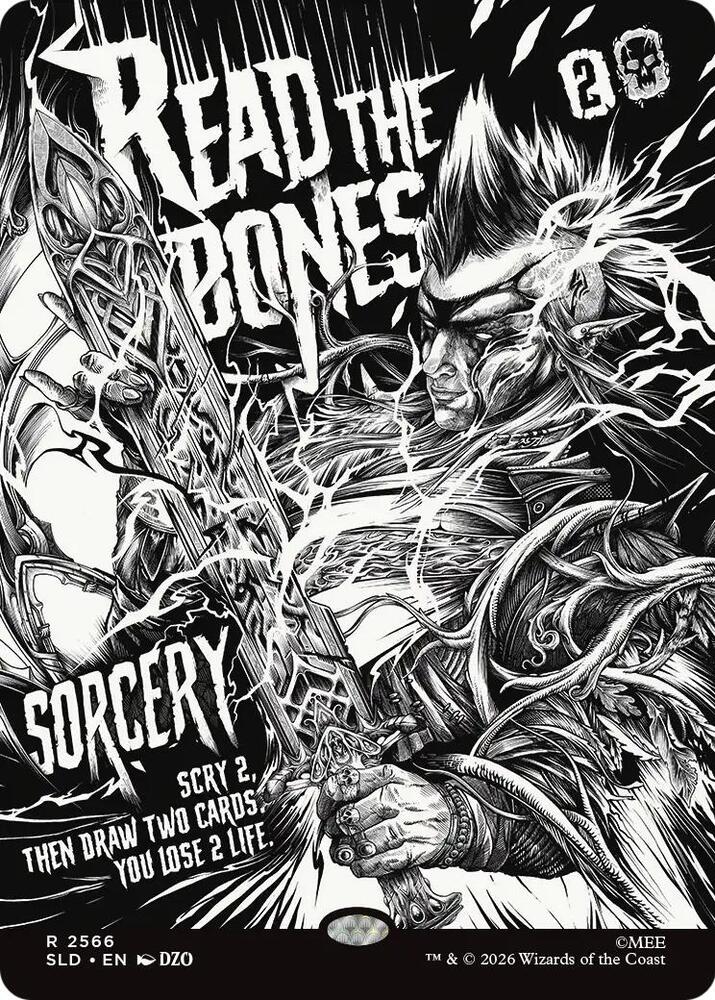 Read the Bones (2566), Secret Lair Drop Series card number 2566
