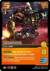 Cossack Kicks - UniVersus TEKKEN 8 trading card