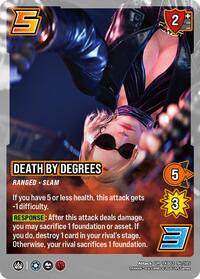 Death by Degrees - UniVersus TEKKEN 8 trading card