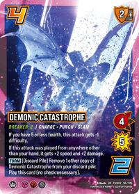 Demonic Catastrophe - UniVersus TEKKEN 8 trading card