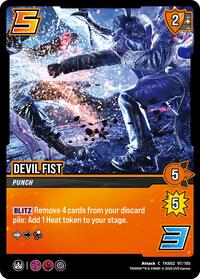 Devil Fist - UniVersus TEKKEN 8 trading card