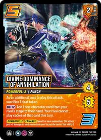 Divine Dominance of Annihilation - UniVersus TEKKEN 8 trading card