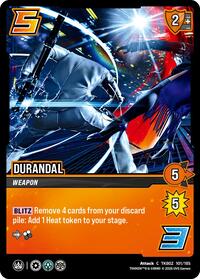 Durandal - UniVersus TEKKEN 8 trading card