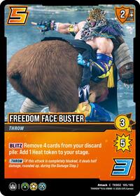 Freedom Face Buster - UniVersus TEKKEN 8 trading card