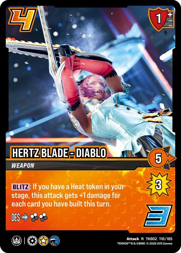 Hertz Blade - Diablo - TEKKEN 8 - UniVersus - TCGplayer.com