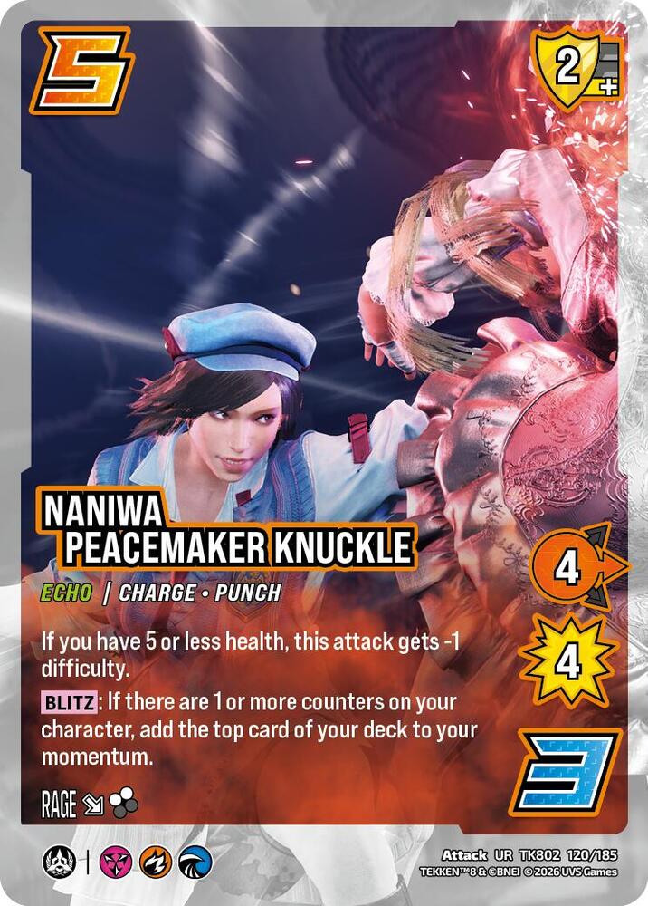 Naniwa Peacemaker Knuckle - TEKKEN 8 - UniVersus - TCGplayer.com