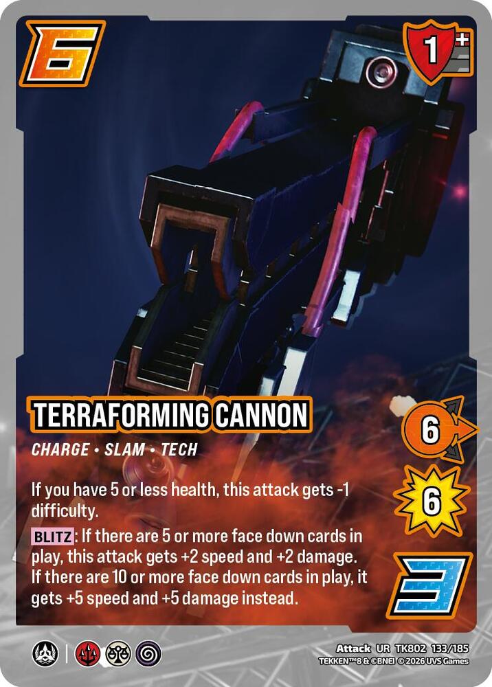 Terraforming Cannon - TEKKEN 8 - UniVersus - TCGplayer.com