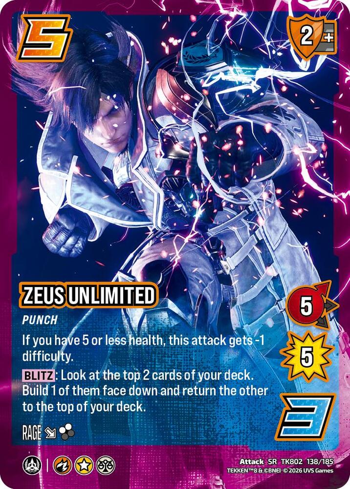Zeus Unlimited - TEKKEN 8 - UniVersus - TCGplayer.com