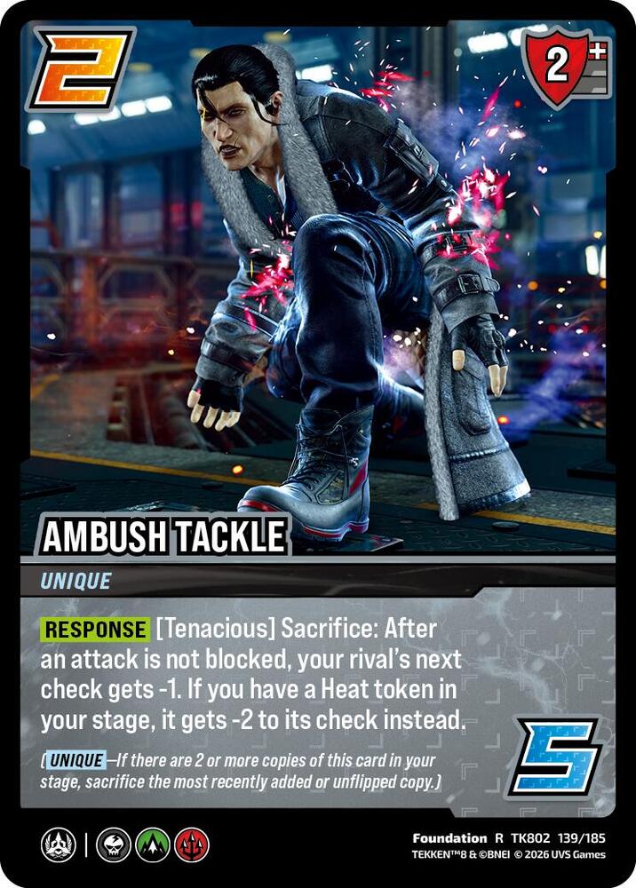 Ambush Tackle - TEKKEN 8 - UniVersus - TCGplayer.com