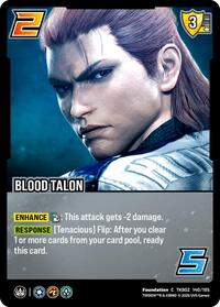 Blood Talon - UniVersus TEKKEN 8 trading card
