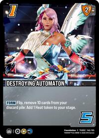 Destroying Automaton - UniVersus TEKKEN 8 trading card