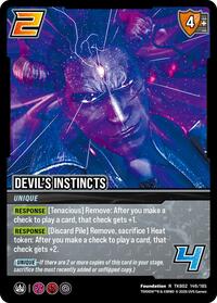 Devil's Instincts - UniVersus TEKKEN 8 trading card