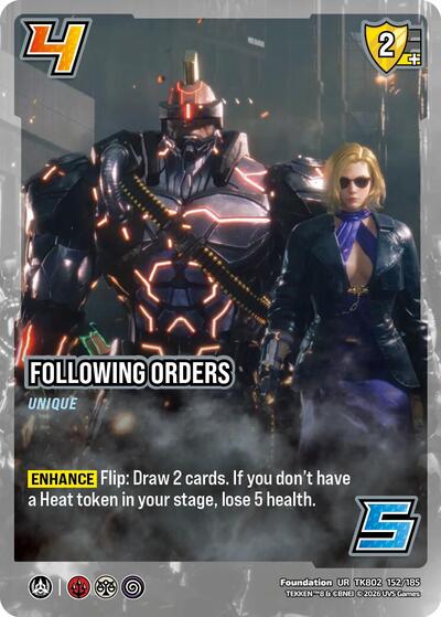 Following Orders