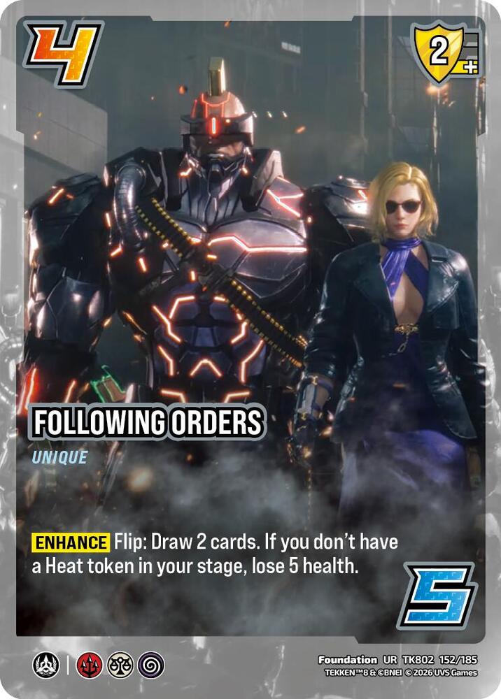 Following Orders - TEKKEN 8 - UniVersus - TCGplayer.com