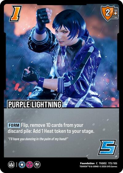 Purple Lightning
